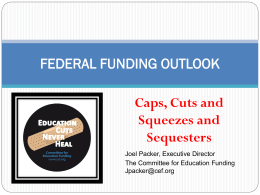 FY 2015 Budget: Overview of Research and Higher Education