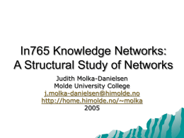 Collaborative Research Network: Case Study at Molde