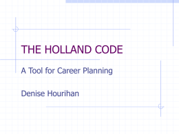 THE HOLLAND CODE