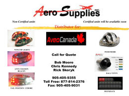 ASI New Products - Aero Supplies, Inc.
