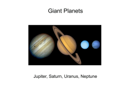 15.Giant Planets - University of New Mexico