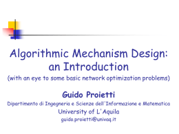 Algorithmic Mechanism Design