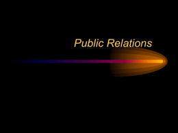 Public Relations - Oklahoma State University–Stillwater