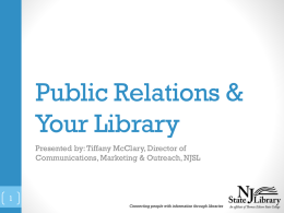 Public Relations & Your Library