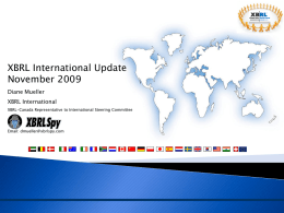 16th XBRL International Conference