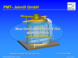 PMT SYSTEMS - JETMILL SJ 50
