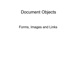 Document Objects