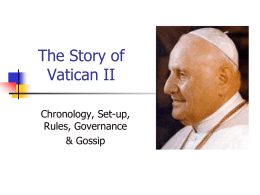 The Story of Vatican II
