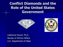 Taking the Conflict out of Conflict Diamonds