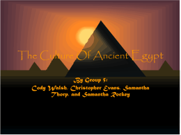 PowerPoint Presentation - The Culture Of Ancient Egypt