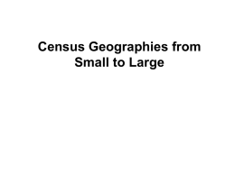 Part II: Census Geography