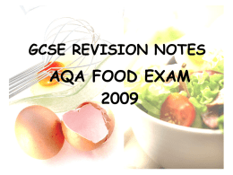 GCSE REVISION NOTES - St Ivo School