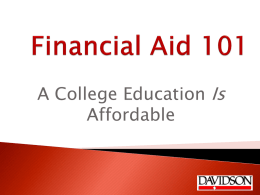 Things You Should Know About Financing College