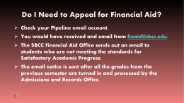Do I Need to Appeal for Financial Aid?