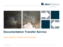 Documentation Transfer Service
