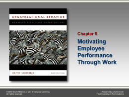 Organizational Behavior 9e. - Student Forum