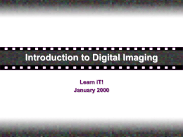 Digital Imaging Class