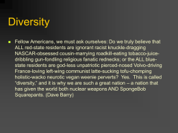 Diversity Management - Johnson & Wales University