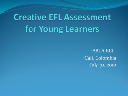 EFL Playful Learning Program
