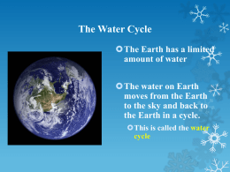 The Water Cycle - Home