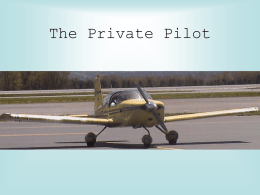Private Pilot Syllabus
