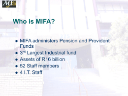 Who is MIFA?