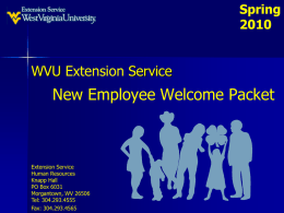 Employee Welcome Packet