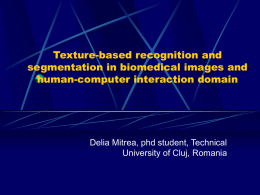Texture-based recognition and segmentation in biomedical
