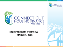 HTCC - Overview 2015 Session