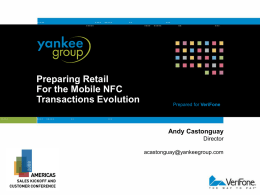 Preparing Retail For the Mobile NFC Transactions Evolution