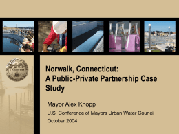 Case Study on Public-Private Partnerships