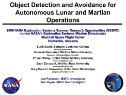 NASA - ODA Powerpoint Presentation  - updated 10-13-06