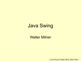 Java Swing - COW :: Ceng On the Web