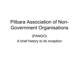 Pilbara Association of Non