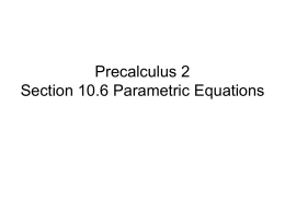 MAT 171 Precalculus Algebra Section 9