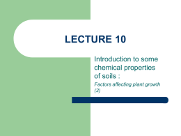 LECTURE 10 - Rhodes University