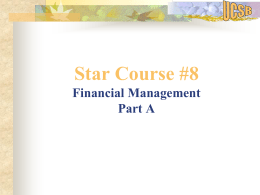 FINANCIAL MANAGEMENT - Welcome | Business & Financial …