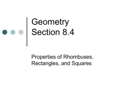 Geometry Section 8.4