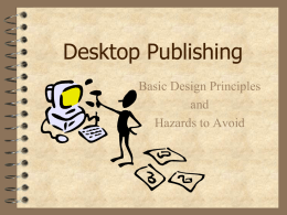 Desktop Publishing - Lorain County JVS
