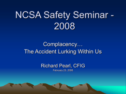 PASCO Safety Seminar - Northern California Soaring