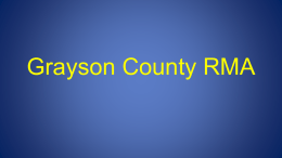 Grayson County RMA