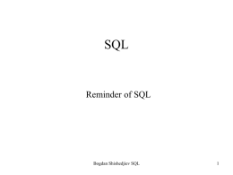 SQL - tu-sofia.bg