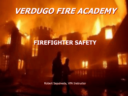 Firefighter Safety - Glendale Community College