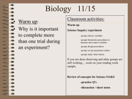 Biology 9/5/12 - Scio School District Page