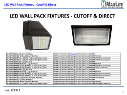 LED Lamps Line Extension