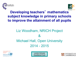 Engaging Mathematics For All Learners