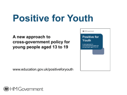 Positive for Youth Presentation