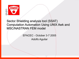 Sector Shielding analysis tool (SSAT) Computation