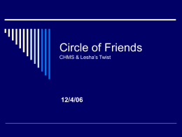 Circle of Friends Lesha's Twist