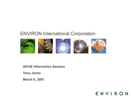 ENVIRON International Corporation